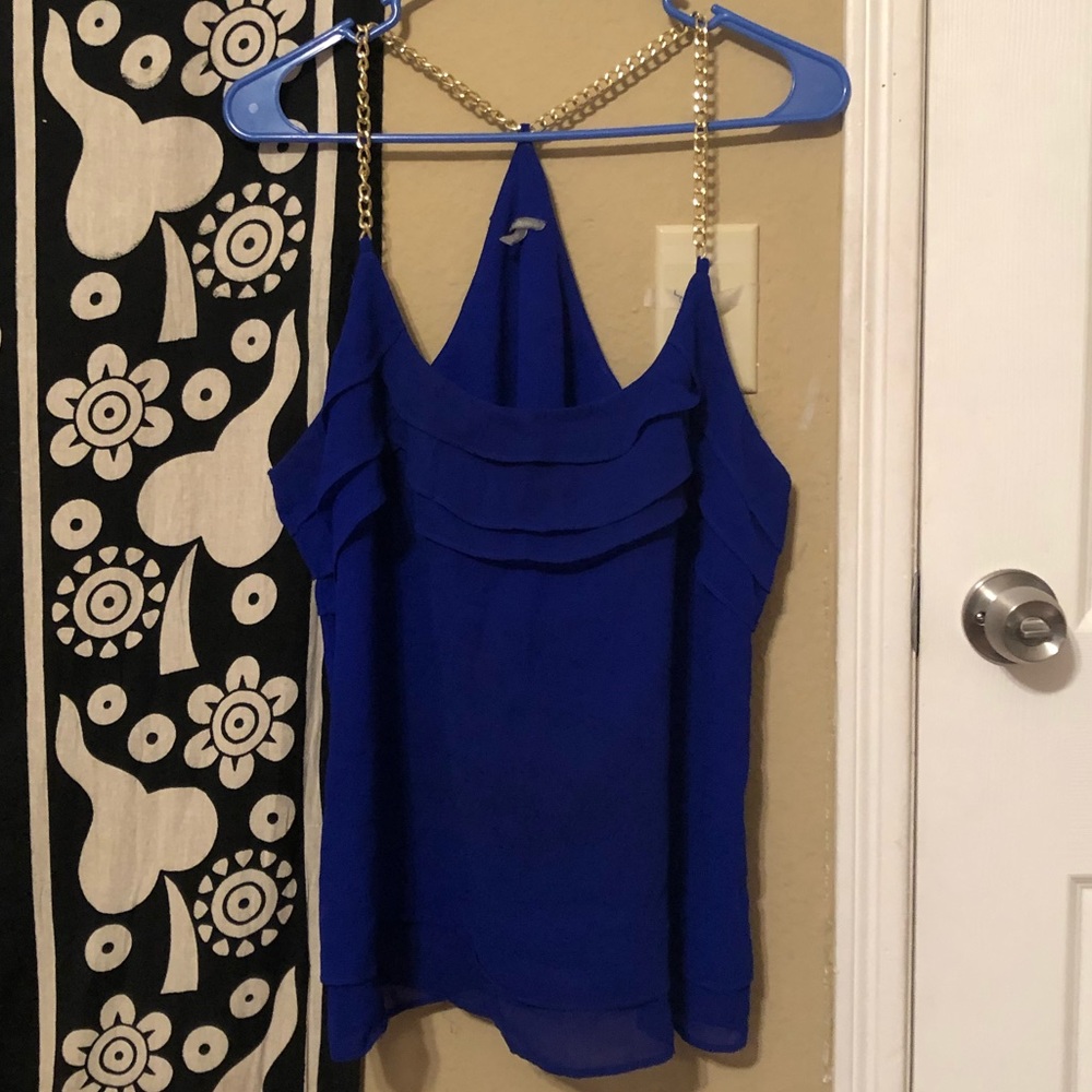 Blue Tank top